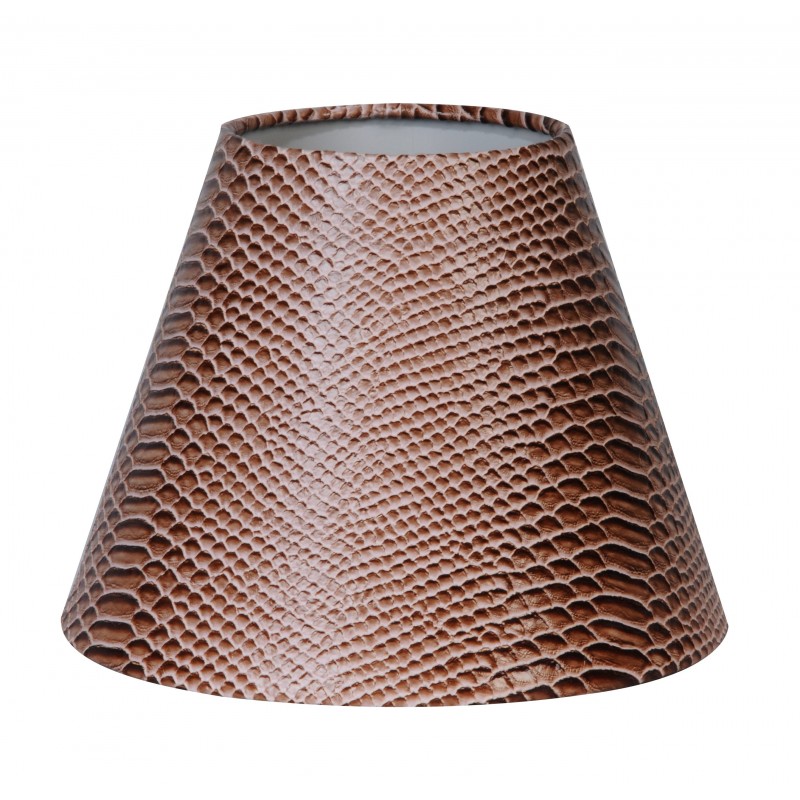 Suspension Animals Contemporary Muno, Brown Copper Lamp Shade