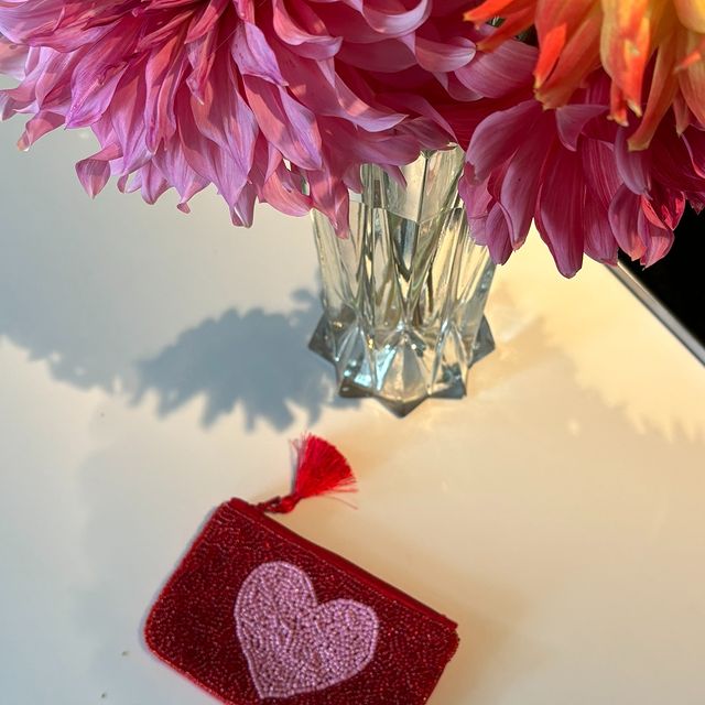 Cadeau idee Idée cadeau Gift idea #CadeauIdee #IdéeCadeau #love #pochette #monnaie #perles #coins #perlee #heart #Cade
