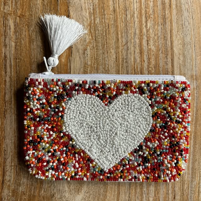 Wishing you a lovely, happy and colourful 2025#bestwishes #pouch #pouches #purse #purses #beads #beadembroidery